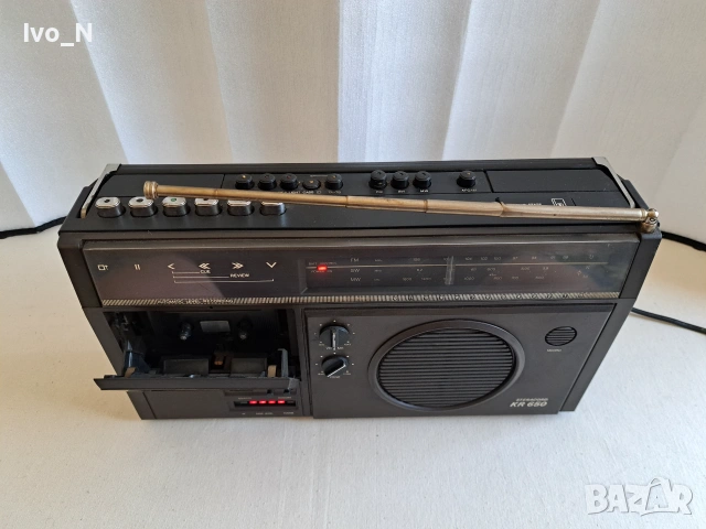 Радио касетофон Steracord KR 650-DDR., снимка 2 - Радиокасетофони, транзистори - 54996889