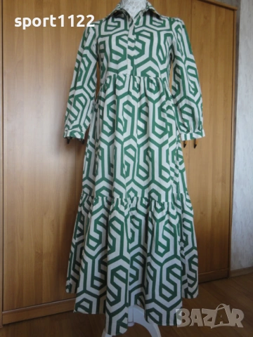 Zara/XS/рокля 100% памук, снимка 7 - Рокли - 54353013