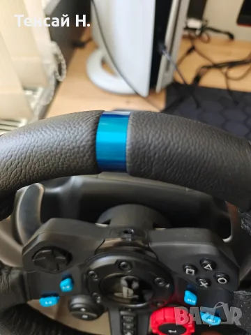 Волан Logitech G29, снимка 7 - Джойстици и геймпадове - 55632610