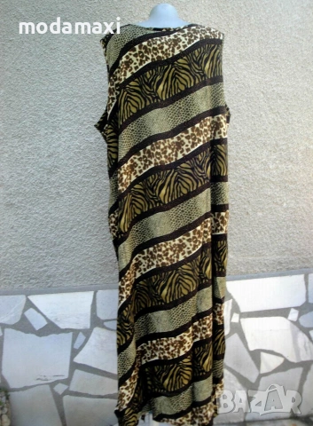 4XL Нова дълга рокля Caribou  , снимка 5 - Рокли - 55052729