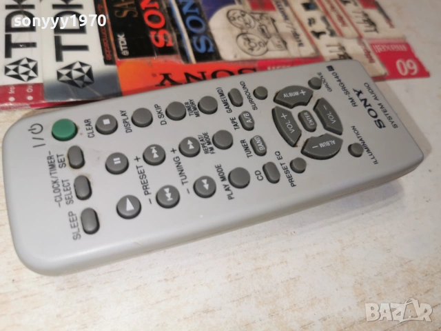 SONY RM-SRG440 AUDIO REMOTE-ВНОС SWISS 2705261905М, снимка 3 - Ресийвъри, усилватели, смесителни пултове - 54691613