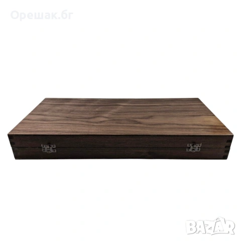 ФУРНИРОВАНА КУТИЯ ЗА ТАБЛА ОРЕХ/БУК 48/48