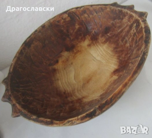 Копанки и Корито копанка нощва поднос чиния старинни нощви стари дървени,дървен съд маса паралия, снимка 2 - Други - 46364864