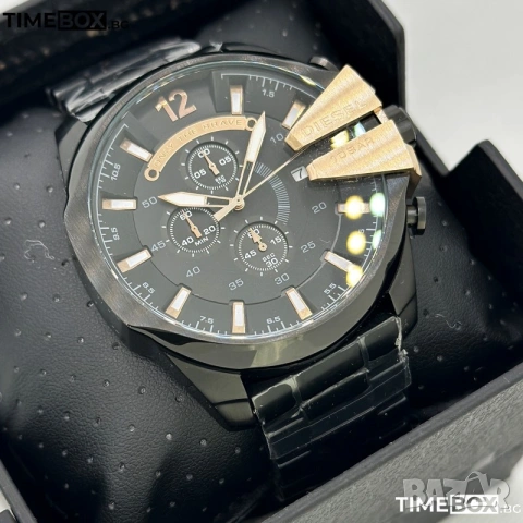 Diesel DZ4309 Mega Chief Chronograph, снимка 3 - Мъжки - 55071828