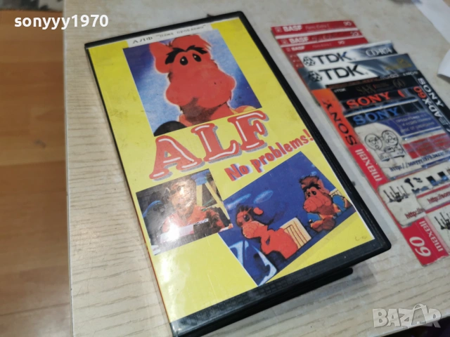 ALF-VHS VIDEO TAPE 1206261301L1, снимка 12 - Други жанрове - 54880984