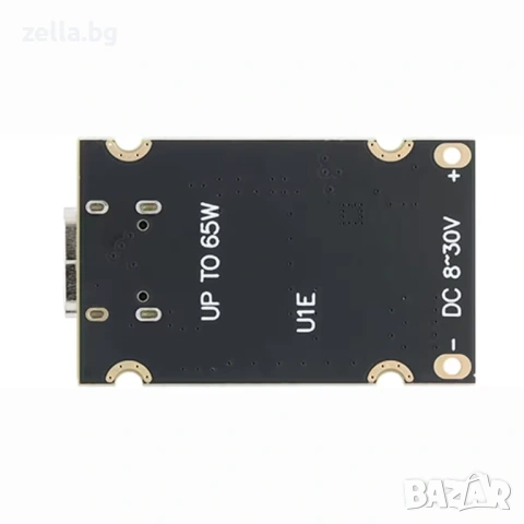 65W USB Type-C PD3.1 PPS QC3.0 модул за бързо зареждане – DIY Power Bank 10470, снимка 4 - Друга електроника - 54703792