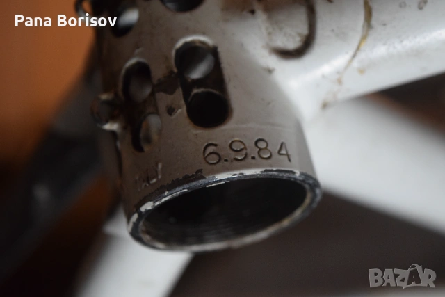 Ретро Шосейна Рамка Fredy Ruegg, Columbus SL, снимка 11 - Части за велосипеди - 55264445
