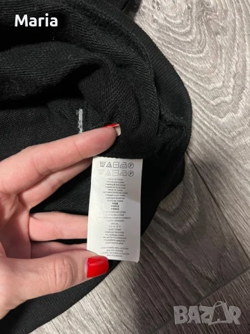 Елегантен дамски тренч ZARA WOMAN в много красив кафеникав цвят „капучино“. Класически модел с двуре, снимка 3 - Блузи с дълъг ръкав и пуловери - 54529481