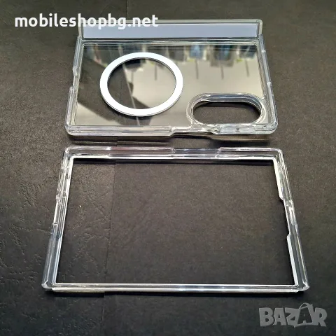 Samsung ZFold 8 кейс прозрачен MagSafe , снимка 3 - Калъфи, кейсове - 55688069