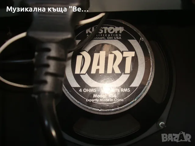 Усилвател за китара KUSTOM Dart 10FX , снимка 12 - Китари - 55531680