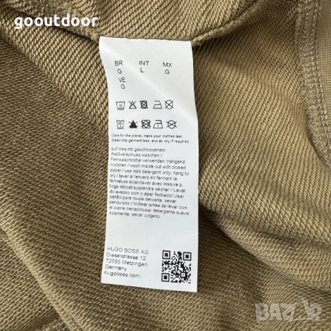 HUGO BOSS Zetrust Half Zip Sweatshirt (L), снимка 6 - Суичъри - 53955557