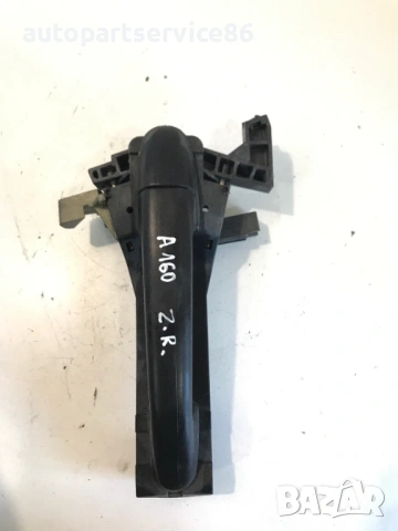 Външна дръжка за задна дясна врата черна за Mercedes A Class W168 (1997-2002), снимка 2 - Части - 53986256