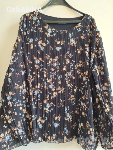 СТРАХОТНА ТУНИКА ТЮЛЕНО ПЛИСЕ 3XL-4XL