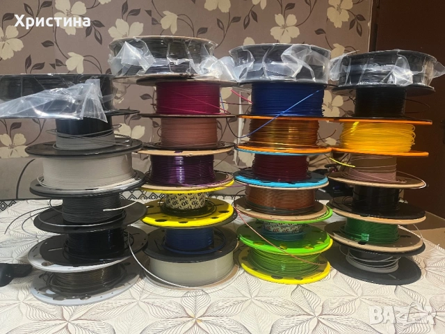 3d филаменти 3 d принтер  , снимка 2 - Принтери, копири, скенери - 54260816