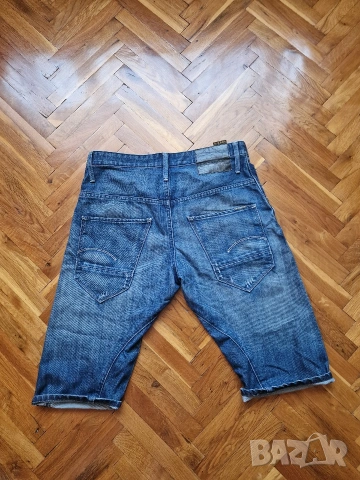 Страхотни мъжки къси панталони G STAR RAW размер 31, снимка 6 - Къси панталони - 55267058