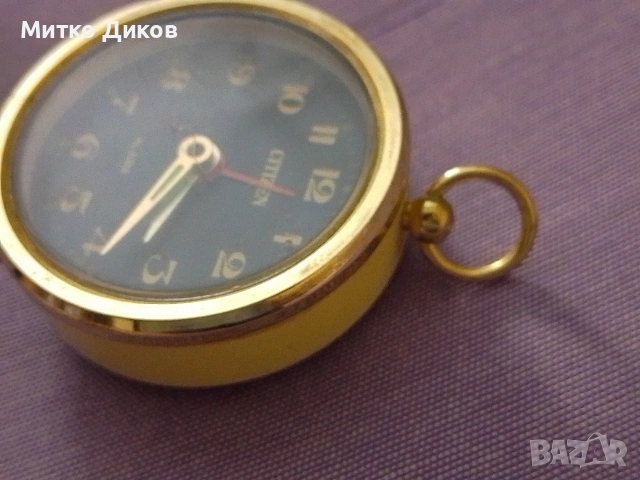 Citizen alarm vintage table clock watch часовник Япония Марков точен работи, снимка 4 - Мъжки - 54957476