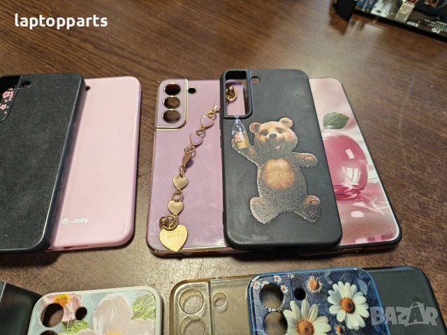 Samsung Galaxy S22 Розов + 11 гръбчета, снимка 4 - Samsung - 54940651
