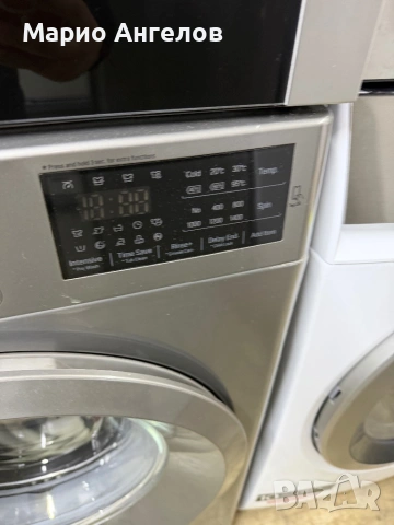 Пералня сива Слим 7кг А+++ LG  Germany Гаранция, снимка 3 - Перални - 53962063