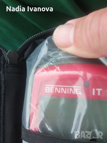 Уред за измерване на изолационно съпротивление Benning IT101, снимка 3 - Други - 54989217