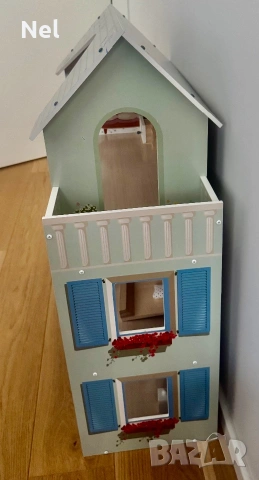 Детска дървена къща, снимка 5 - Играчки за стая - 54006762