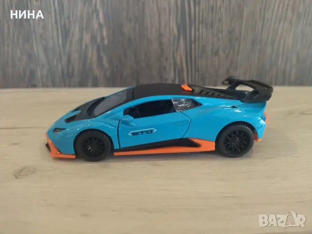 Метална количка Lamborghini Huracan STO !!!, снимка 3 - Колекции - 55464879