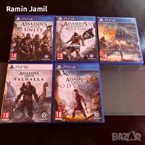 Assassin's creed игрите за PS4 И PS5