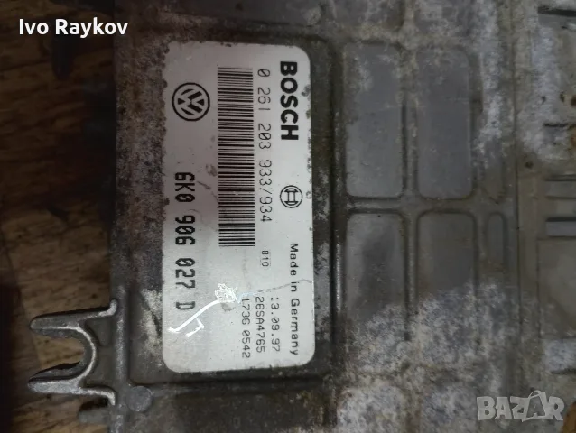 Компютър , ECU Seat Ibiza 1.4i 1997г. 6K0906027D , 0261203933, снимка 2 - Части - 55604422