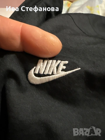 Оригинално спортно черно унисекс модел мъжко и дамско яке Nike nike найк , снимка 13 - Якета - 54597735