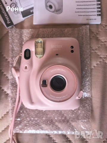 instax mini 11 Pink, снимка 2 - Фотоапарати - 55160521