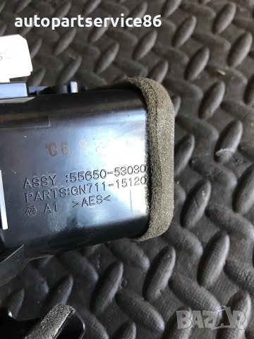 Десен въздуховод за табло за Lexus Is220 2.2 D (2003-2009) 55650-53030, снимка 2 - Части - 55033758