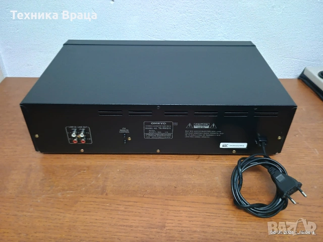 Onkyo TA-RW211 двукасетъчен стерео дек. Като нов! , снимка 15 - Ресийвъри, усилватели, смесителни пултове - 54478174