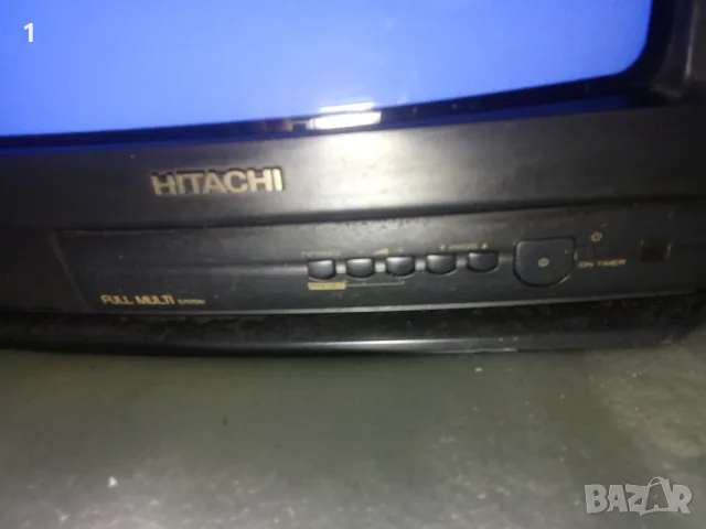 Ретро телевизор Hitachi, снимка 2 - Телевизори - 55693574