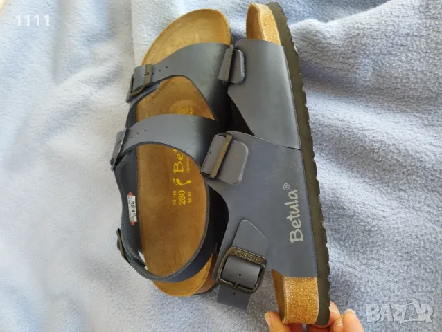 Сандали Betula by Birkenstock номер 43., снимка 2 - Мъжки чехли - 54803855