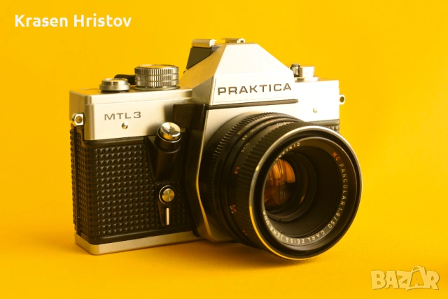 Praktica MTL3 + Carl Zeiss Jena MC Pancolar 50mm f/1.8 (M42), снимка 3 - Фотоапарати - 54917158