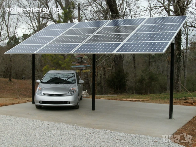 Фотоволтаични , Соларни навеси - CARPORT - ЛИЗИНГ