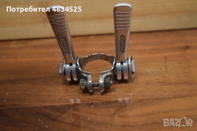 Ретро Шосейни Палцови Команди Shimano Dura Ace 1рво поколение, снимка 3 - Части за велосипеди - 54587833