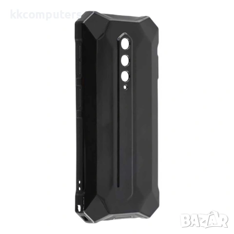 Мек TPU калъф за Ulefone RugKing 2 Pro с протектор и защита при изпускане – Черен, снимка 2 - Калъфи, кейсове - 54516196