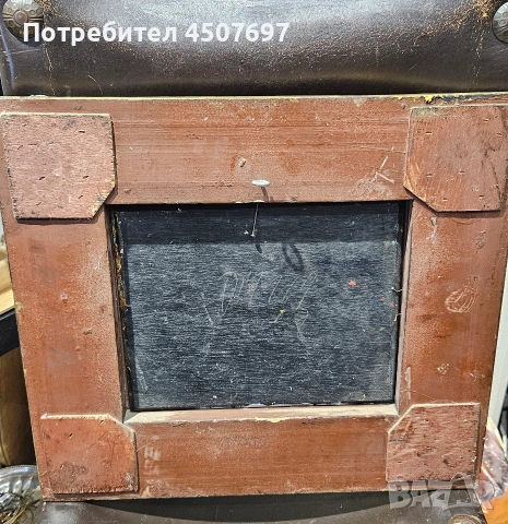 Старинна барокова картина от 20 ти век,върху дърво - „Алегория на славата, с масивна златна рамка, снимка 7 - Антикварни и старинни предмети - 55063949
