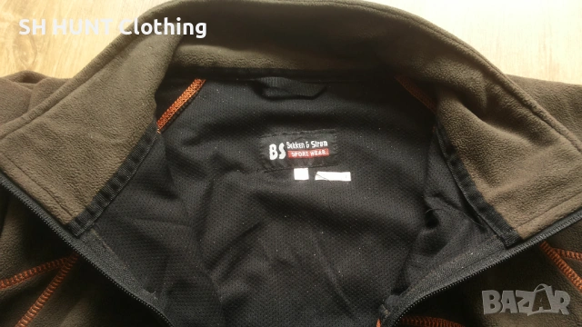 Bekken & Strom POLAR Fleece Jacket размер 2XL за лов риболов поларена горница - 2512, снимка 8 - Екипировка - 54166165
