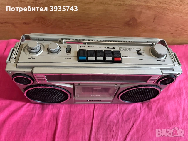 SANYO M9903LE Japan , снимка 2 - Радиокасетофони, транзистори - 55161891