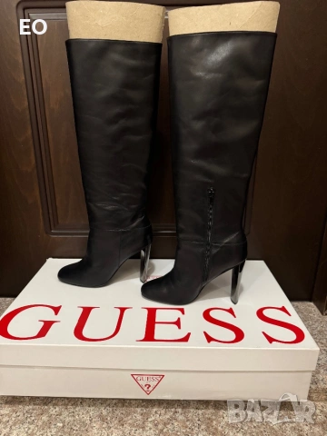 Кожени ботуши Guess