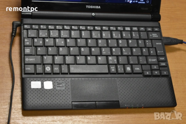 ЛАПТОП TOSHIBA NB500 ATOM N455(1.66), 2GB RAM, 320GB , 10.1 LED, снимка 2 - Лаптопи за работа - 54428427