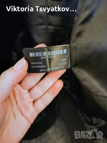 Нови палта Zara и кожено яке - перфектно състояние, снимка 7 - Палта, манта - 55619259