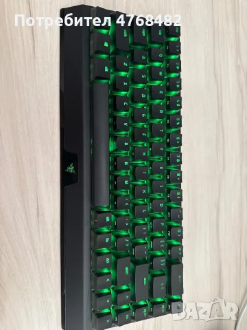 Клавиатура Razer blackwidow v3 mini hyperspeed phantom edition 