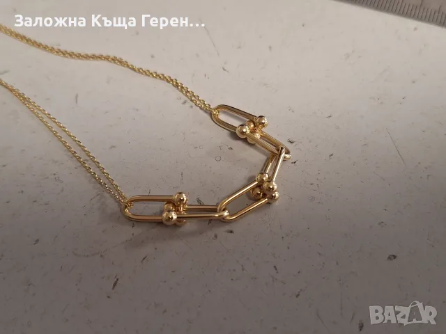 Златно Колие - 4,64гр. - 14к., снимка 3 - Колиета, медальони, синджири - 55348345