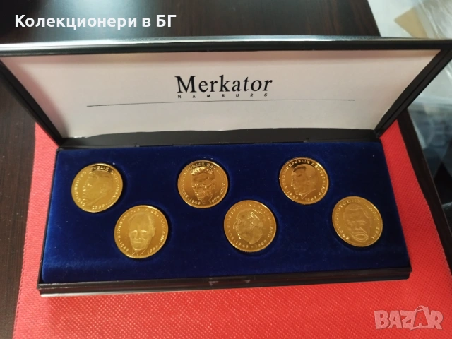 СЕТ С ШЕСТ РАЗЛИЧНИ МОНЕТИ ПО 2 МАРКИ - ФРГ /виж описанието/