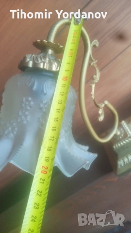 Нощни лампи (месингови)., снимка 5 - Настолни лампи - 54059746