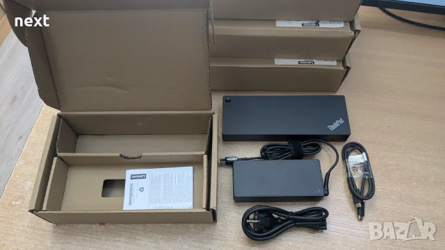 НОВА Lenovo ThinkPad Thunderbolt 3 Dock Gen 2 40AN със зарядно 135W