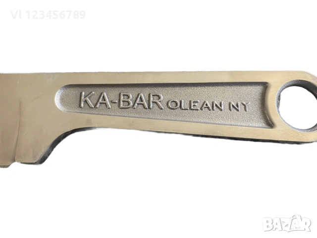 Кован от гаечен ключ 3" стоманен нож KA-BAR, снимка 3 - Ножове - 55056206