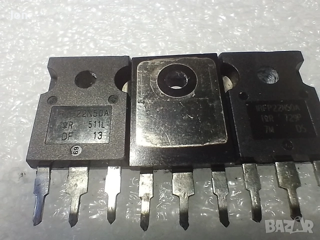 IRFP22N50A MOSFET 500V, 22A, 277W, 0.23 Ohm, 120nC max. gate charge 